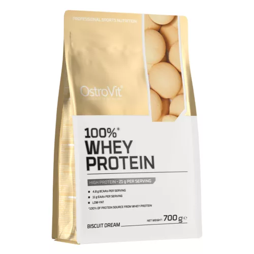 OstroVit 100% Whey Protein fehérje - 700 g biscuit dream