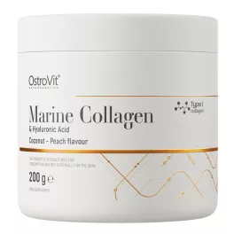   OstroVit Marine Collagen + Hyaluronic Acid 200 g - Kókusz őszibarack