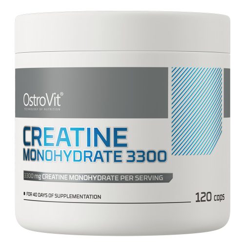 OstroVit Creatine Monohydrate 3300 mg - 120 db