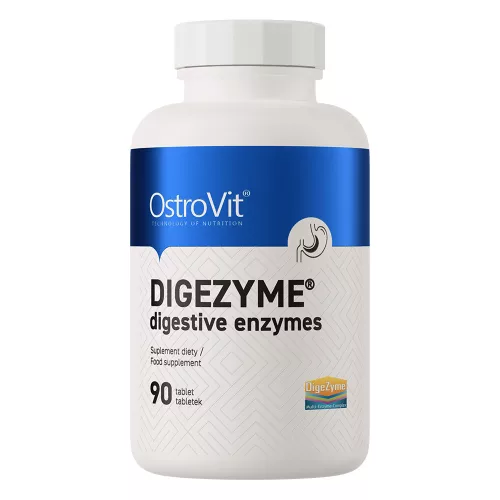 OstroVit Digezyme Digestive Enzymes - 90 tabletta