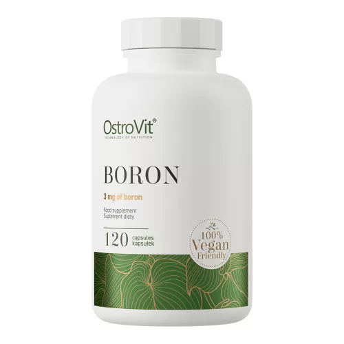 OstroVit Boric Acid VEGE - 120 kapszula