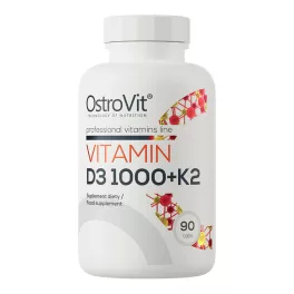 OstroVit  Vitamin D3 1000 IU + K2 - 90 tabletta