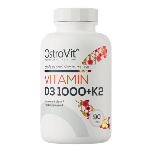  OstroVit Vitamin D3 1000 IU + K2 - 90 tabletta