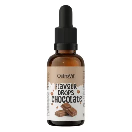 OstroVit Flavour Drops 30 ml - Csokoládé