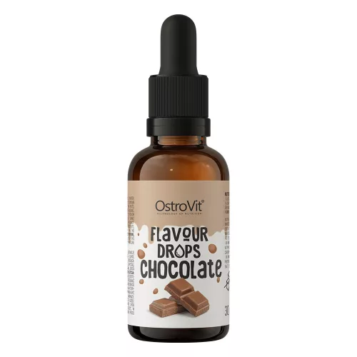 OstroVit Flavour Drops 30 ml - Csokoládé
