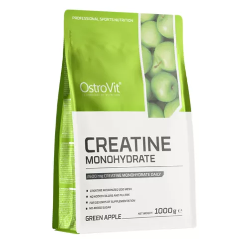 OstroVit Creatine Monohydrate 1000 g - zöld alma