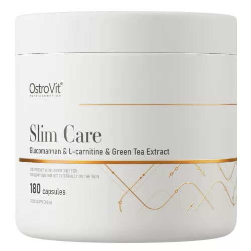 OstroVit Slim Care Glucomannan & L-Carnitine & Green Tea Extract - 180 kapszula