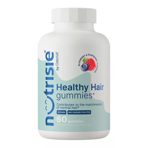 OstroVit NUTRISIE® Healthy Hair Gummies 60 db - Áfonya málna