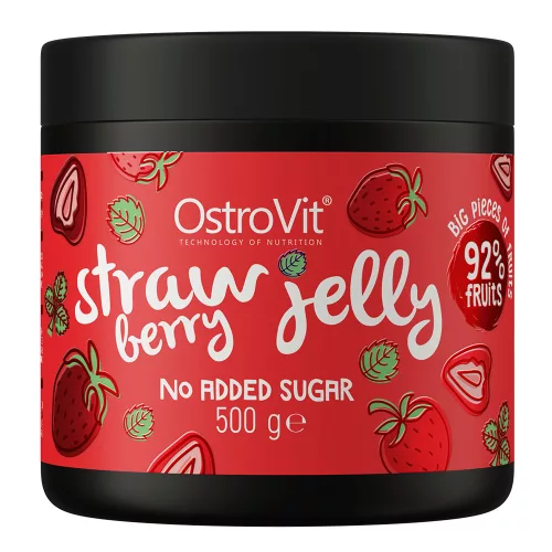OstroVit Jelly 500 g - Eper