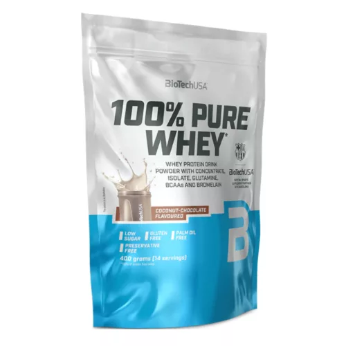 BioTechUSA 100% Pure Whey - 400 g bourbon vanília