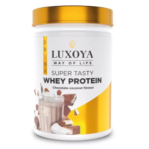 Luxoya Super Tasty Whey Protein 450 g PET - Csokoládé kókusz