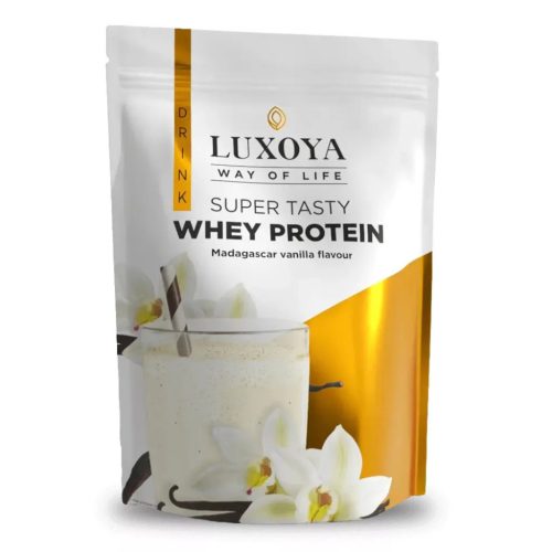 Luxoya Super Tasty Whey Protein 450 g DOY - Madagaszkár vanília