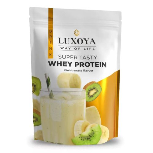 Luxoya Super Tasty Whey Protein 450 g DOY - Kiwi banán