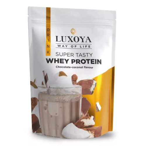 Luxoya Super Tasty Whey Protein 450 g DOY - Csokoládé kókusz