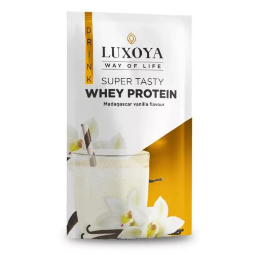 Luxoya Super Tasty Whey Protein 30 g - Madagaszkár vanília