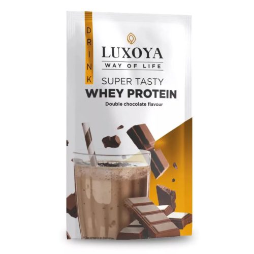 Luxoya Super Tasty Whey Protein 30 g - Dupla holland csokoládé