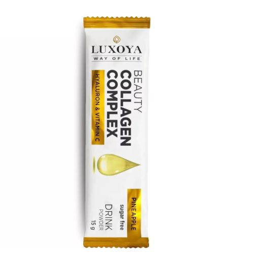 Luxoya Beauty Collagen Complex Hyaluron & Vitamin C 15 g - Ananász