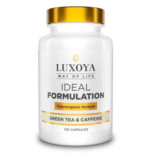 Luxoya Ideal Formulation Green tea & Caffeine 120 kapszula