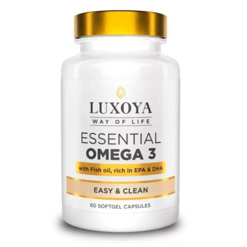 Luxoya Essential Omega-3 with fish oil - 60 kapszula