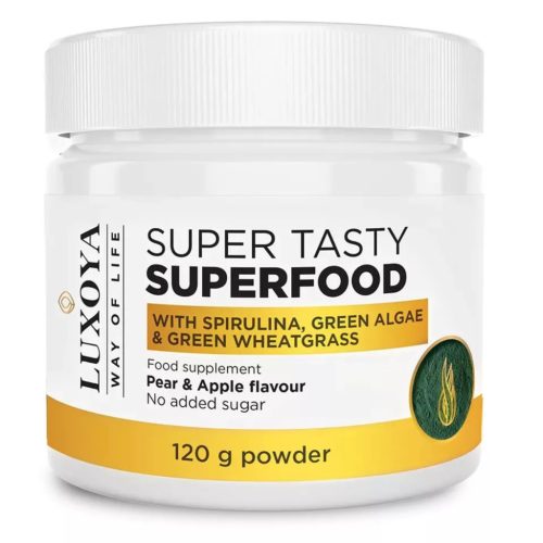 Luxoya Super Tasty Superfood With spirulina 120 g - Körte alma