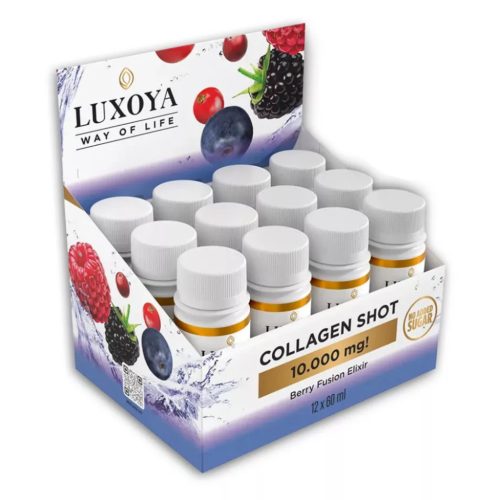 Luxoya Collagen Shot 12x60 ml - Erdei gyümölcs