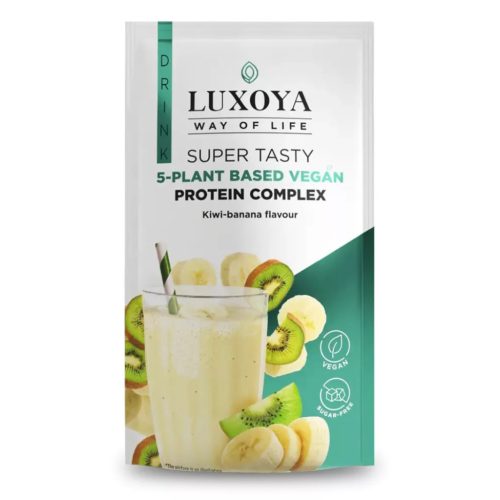 Luxoya Super Tasty 5-plant based VEGAN Protein Complex 30 g - Kiwi banán