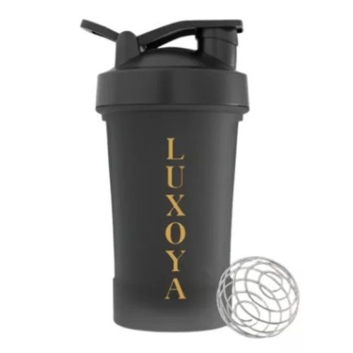 Luxoya Rugós Shaker 500 ml - fekete