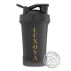 Luxoya Rugós Shaker 500 ml - fekete