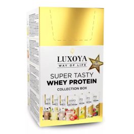   Luxoya Super Tasty 5 plant-based vegan protein complex - gyűjtő csomag 6x30 g