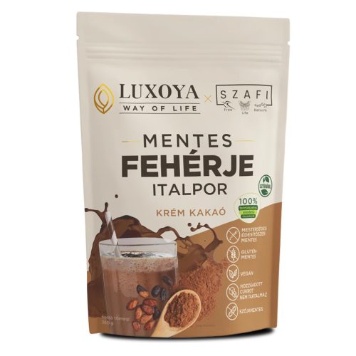 Luxoya X Szafi Reform Mentes Fehérje italpor 360 g - Kakaó