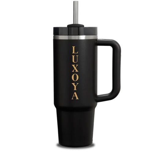 Luxoya  Fém Hőtartó Kulacs 1180 ml - Fekete