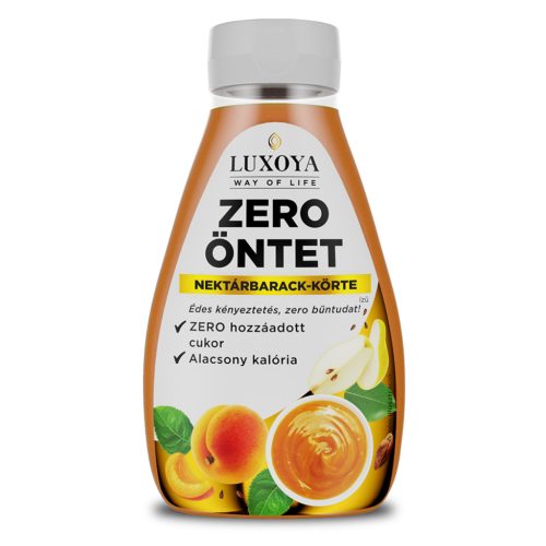 Luxoya  Zero Öntet 250 g Nektárbarack körte