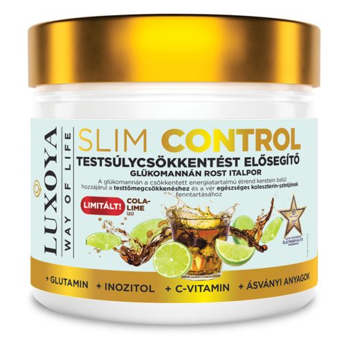 Luxoya Slim Control Glükomannán por 300 g - Cola lime