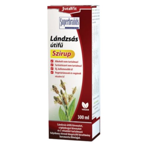 Jutavit Lándzsás útifű szirup - 300 ml