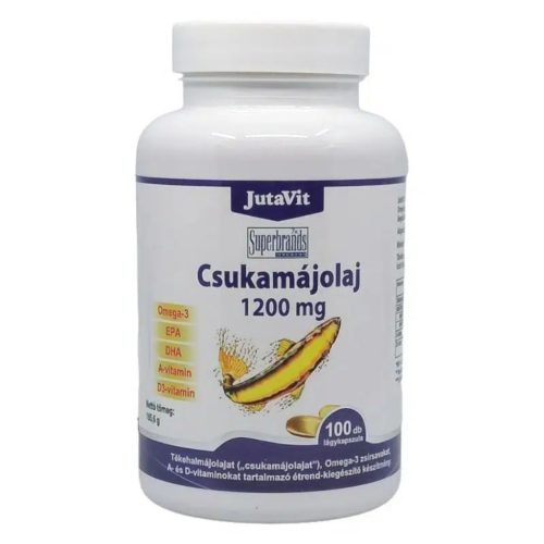 Jutavit Csukamájolaj - 120 db
