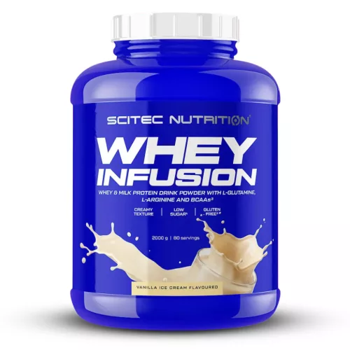 Scitec Nutrition Whey Infusion - 2000 g vaníllia fagylalt