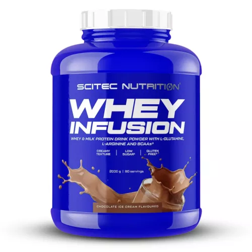 Scitec Nutrition Whey Infusion - 2000 g csokoládés fagylalt