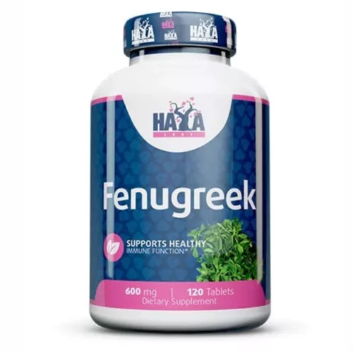 Haya Labs Fenugreek 600mg - 120 db tabletta