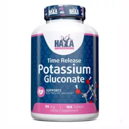 Haya Labs Potassium Gluconate 99mg - 100 db tabletta