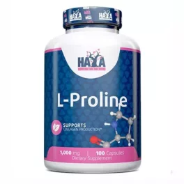 Haya Labs L-Proline 1000mg aminósav - 100 db kapszula
