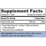 Haya Labs Folic Acid 800mcg - 250 db tabletta