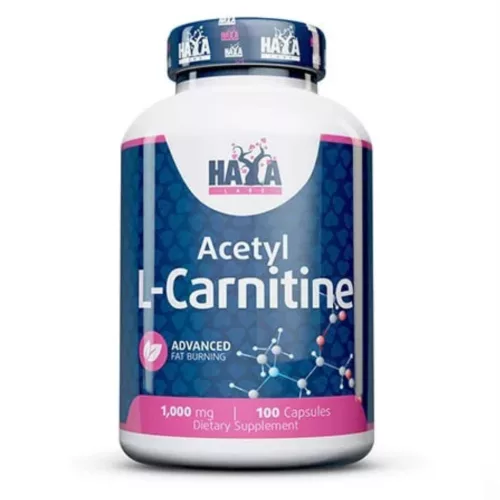 Haya Labs Acetyl L-carnitine aminosav - 100 kapszula