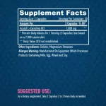 Haya Labs Acetyl L-carnitine aminosav - 100 kapszula