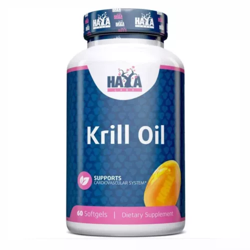 Haya Labs Krill Oil 500mg - 60 db lágykapszula