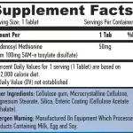 Haya Labs SAMe S-adenizol-L-metionin 50mg - 30 db tabletta