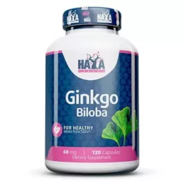 Haya Labs Ginkgo Biloba 60mg - 120 db tabletta