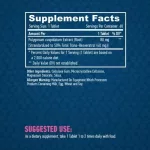 Haya Labs Resveratrol 500mg - 60 db tabletta