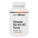 GymBeam Vitamin D3+K1+K2 Forte vitamin - 120 db kapszula