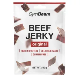 GymBeam Beef Jerky - 50 g natúr