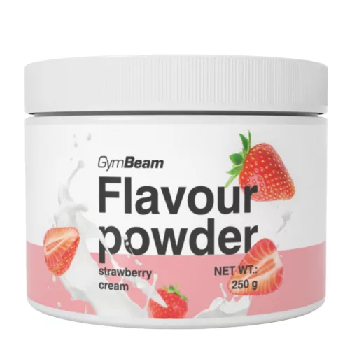 GymBeam Flavour powder - 250 g Eperkrém